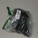 YOFANG Pet Grooming Gloves for Washing Dogs & Cats, 27.6" Extra Long Waterproof Rubber Bath Gloves, Anti-Bite Anti-Scratch Hair Removal Cat Bath Glove with Soft 3500+ Particles, Orange