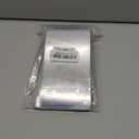 100 Pack Mylar Bags for Food Storage 4 x 7 Inch Smell Proof Bags with Clear Window Resealable Aluminum Foil Packaging Pouch Bag Silver