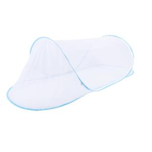 78 * 32 * 22 Inch Large Up Mosquito Tent, Portable Foldable Mosquito Tent, Camping Mosquito Net with Net Bottom, for Bed Camping Travel Patio (Blue)