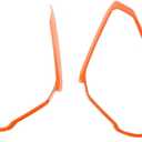 RAZPOY Center Console Dash Grab Handle Cover Trim Compatible with 2021-2024 Ford Bronco Interior Accessories, Orange (Not for Bronco Sport)