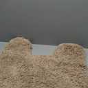 ILANGO Beige Toilet Rugs U Shaped 22"  24" Non Slip & Super Absorbent Extra Thick Soft, Washable Bath Mats for Bathroom Floor, Plush Shaggy Contour Bath Rugs for Toilet,Dry Quick