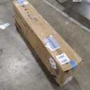 Seventable Bookshelf 6 Tier with 4 Hooks67Industrial Wooden Bookcase, Vintage Storage Rack with Open Shelves, Rustic Standing Bookshelves Metal Frame 43.3 Wide Display Rack, Gray (Grey)