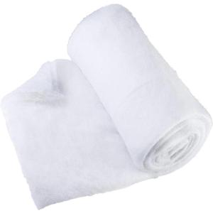 PREXTEX Artificial Snow Roll - Large Fluff for Christmas Village Displays, 94"x31" Tabletop Dcor, and Winter Wonderland Party Scenes - Thick White Blanket for Holiday Backdrops and Festive Decoration