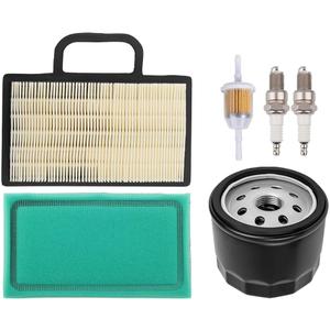 499486S 698754 Air Filter 492932S AM125424 Oil Filter for John Deer D130 D140 L120 L111 L118 LA135 LA130 LA120 LA140 LA145 LA150 Z425 BS 18-26 HP Intek V-Twins Engine Lawn Mower Tractor