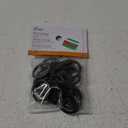 Kenney 5/8 In. To 3/4 In. Clip Curtain Ring, Brown (14-Pack)