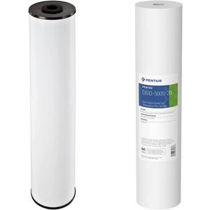 Pentair Pentek Big Blue Water Filters (RFFE20-BB + DGD-5005-20) (1 Count (Pack of 1)), Packaging May Vary