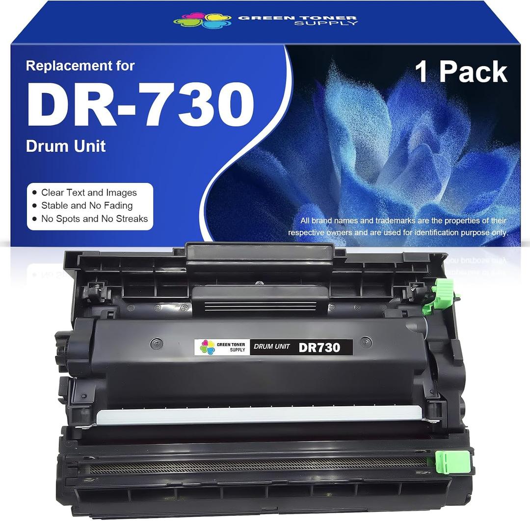 Compatible DR730 Drum Unit Replacement for Brother DR 730 DR-730 Drum Unit for DCP-L2550DW HL-L2350DW HL-L2370DW MFC-L2710DW MFC-L2750DW Printer, (1 Pack, NOT Include Toner)
