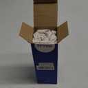 MIULEE Pack of 2 Decorative Burlap Linen Christmas Throw Pillow Covers Modern Farmhouse Pillowcase Rustic Woven Textured Cushion Cover for Sofa Couch Bed 18x18 Inch Pure White