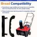 621 and 721 Snowblower Paddle and Scraper Kit for Toro Snowblower Parts - Auger Paddle & Scraper Kit - Compatible with PowerClear 99-9313 & 133-5585 | Replaces 108-4884
