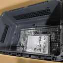 SportPet Airline Compliant X-LARGE 32.25" Travel Dog Kennel-Durable Plastic Airline Pet Carrier w/Removable Wheels & Food Bowls, Collapsible Indoor/Outdoor Dog Kennel, Dogs up to 32"L & 23"H-Dark Gray