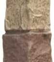 Ekena Millwork 3"W x 3"D x 48"H Universal Outside Corner for StoneWall Faux Stone Siding Panels, Colfax