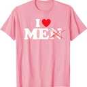 I Love Men X Me T-Shirt L