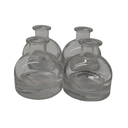 Glass Vase 3inch (pack of 4)