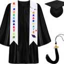 2026 Kindergarten Graduation Cap and Gown Tassel Set for Kindergarten Preschool Toddler Children, 30