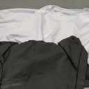 TELALEO 6 Pack Men's Compression Shirt Short Sleeve Athletic Baselayer Sports T Shirts Workout Tops for Men Black White