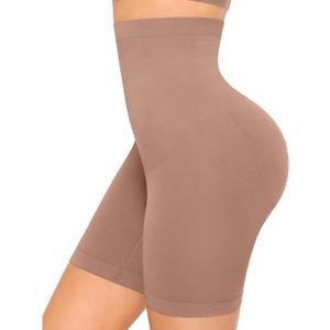 Tummy Control Shapewear Shorts Body Shaper for Women High-Waisted Thigh Slimming, Size: Medium-Large
