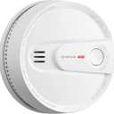 X-Sense Smoke Detector, 10-Year Battery Smoke Fire Alarm with Photoelectric Sensor, LED Indicator & Silence Button, 1-Pack (1-Pack)
