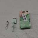 Heated Eyelash Curler, Fast 5s Heat up, 24 Hours Long Lasting, Rechargeable Electric Lash Curler, Temperature Control, Safe Anti-Burn Eye Lash Curler, Quick Natural Curling Lashes (Green)