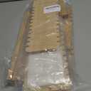 3 PCS Jewelry Display Racks for Vendors, Wooden Necklace Display Stands, Natural Bamboo Jewelry Organizer Set for Desktop, Large and Small Necklace Display Boards, Ideal for Stores and Booths