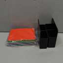 Ctosree 48 Pcs Dry Erase Magnetic Labels 4 x 6 Inch, Dry Erase Magnets Reusable Magnetic Magnets Name Tags Blank Multipurpose Colorful Stickers Strips for Whiteboard Locker School Office (Mixed Color)