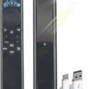 BN59-01385A Solar Voice Remote Replacement for Samsung TVs (2018-2025 Models) Universal Compatible with Smart, Neo OLED, The Frame, Crystal UHD 4K/8K TVs Rechargeable via Solar USB-C, 4 Shortcut Keys
