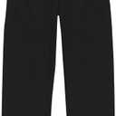 Hanes Boys' Ecosmart Open Leg Sweatpants, Midweight Fleece Pants with Pockets (XX-Large, Black)