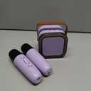 Mini Karaoke Machine for Kids, 2025 TOP Toys Christmas Birthday Gifts Ideas for Girls Ages 4, 5, 6, 7, 8, 9, 10, 12+ Years Old, Portable MP3 Player with 2 Wireless Mics for Party