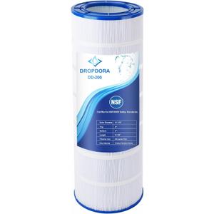 Upgrade Pool Filter Compatible with PAP200, CC200, Clean & Clear 200, R173217, Unicel C-9419, Filbur FC-0688, 59054400, 200 sq.ft Filter Cartridge, L x OD: 31 1/8" x10 1/16", 1 Pack