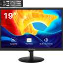 19 inch Computer Monitor 1440x900 PC Monitor with HDMI VGA AV BNC USB Ports, 60Hz, 5Ms, VESA, Display Build-in Speakers for Office Home