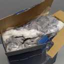 Bedsure Wearable Blanket Hoodie, Long Hooded Blanket Sweatshirt as Christmas Birthday Gifts for Women, Cozy Sherpa Hoodie for Adult, Standard, Grey