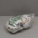 Walrus Round Vinyl Fitted Tablecloth with Flannel Backing Elastic Edge Design Table Cover Waterproof Oil-Proof PVC Table Cloth Stain-Resistant Best for 45"-56" Round (Circle)