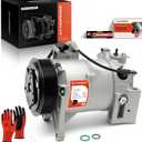 A-Premium Air Conditioner AC Compressor with Clutch Compatible with Nissan Maxima 3.5L 2016-2023, Murano 3.5L 2015-2022