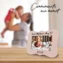 Our First Mother'S Day - Wooden Baby Photo Frame - Pink Frame With Stand, Fits 4X6 Inch Baby'S Photo, Baptism Gifts For Boys And Girls, Holiday Gift For Mom, Children'S Room Decoration - A01