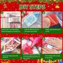 Aestalrcus 3 Pack Christmas Diamond Art Kits for Adults, Snowman House Diamond Painting Kits for Adults, 5D Gem Art and Crafts for Gift Home Wall Decor 14x14 Inch