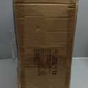 18" Drum Black Pendant Light, Large Modern Hanging Ceiling Chandelier Fixture with Dual Layer Linen Shade, Ideal for Dining Room, Living Room, Bedroom, and Kitchen