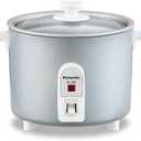 Panasonic Rice Cooker, Steamer & Multi-Cooker, 3-Cups (Cooked), 1.5-Cups (Uncooked), SR-3NAL  Silver