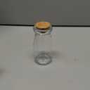 Magic Season Decorative Glass Bottles with Cork Stoppers (3.3 fl oz. Pudding Bottles / 50 Pcs)