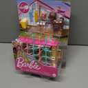Barbie Mini Playset with Pet, Accessories and Working Foosball Table, Game Night Theme, Gift for 3 to 7 Year Olds