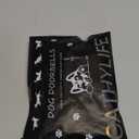 Leather Dog Doorbells for Door Knob, Adjustable Brass Potty Training Bells for Puppy to Go Outside, Easy Dog Door Bell for Potty Training