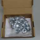 1/2"-20 Open End Bulge Acorn Wheel Lug Nuts, 20pcs 1/2 Cone Seat Lugnuts Zinc Finish with 0.84(21mm) Long 3/4(19mm) Hex Compatible with Grand Cherokee CJ Commander Liberty Wrangler (Silver)