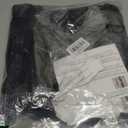 METAONLY Magnetic Screen Door Mesh Fits 32" x 80" Door - Curtain Size 34" x 82", Works for Patio, Sliding Door, Keeps Bug Mosquito Out, Fresh Air Flow, Black