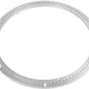 20 Inch Lazy Susan Bearing Aluminum Alloy Rotating Turntable, Non - Slip Mute Metal Bearing Swivel Plate Hardware for Dining and Workbench,660 Pounds Capacity