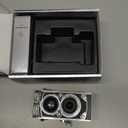 CHUZHAO Mini Retro Digital Camera  Vintage TLR Style Point and Shoot Auto Focus Vlogging Camera, Compact & Portable, 16GB Card Included, Ideal for Beginners, Teens, and Adults