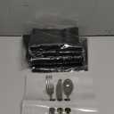 WDF 180 Pieces Black and Gold Plastic Silverware -Halloween Black Plastic Cutlery Incluede 60 Forks 60 Knives 60 Spoons Heavy Duty Disposable Flatware - Gold Utensils for New Year/Party/Daily Use