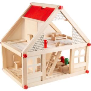 Hey Play Dollhouse for Kids, 15.75” x 11.5” x 15”, One Size