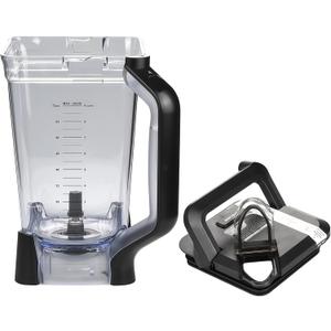 72oz Blender Replacement Parts For Ninja Blender BL610, ONLY Fits 6-Fin Base New Model, Blenders Replacement Pitcher with Locking Lid For Ninja BL710WM CO610B CO650B CT610C, NOT For 4-Fin Base
