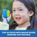 Educational Insights GeoSafari My First Walkie Talkies 2-Pack - Walkie Talkies for Kids, Kids Outdoor Toys, Camping and Adventure Toy, Kid-Friendly Handheld Radios for Girls & Boys Gifts Ages 4+