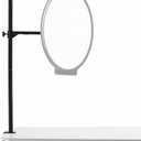 amaran Verge Desk Clamp Stand, Fast, Secure & Tool-Free Mounting Adjustable Aluminum Desk Clamp (Black)