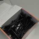 HUHOLE Gridwall Hooks 6 Inch, 32PC Display Hooks for Grid Wall, Hook for Grid Wall Panel, Black