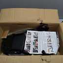 Upright Passenger Backrest Sissy Bar with Luggage Rack Docking Hardware Kit Compatible with for 2018-2024 Harley Softail FLSL FXST Heritage Classic FLHC FLHCS Deluxe FLDE Street Bob FXBB